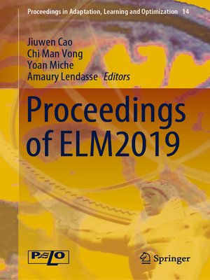 cover image of Proceedings of ELM2019